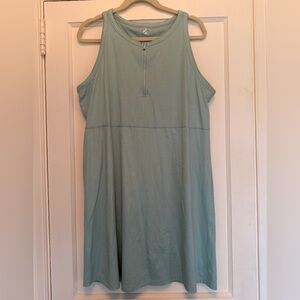 LOFT Lou & Grey Zip Softsculpt Mini Tennis Dress